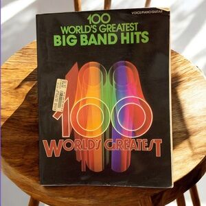 100 World's Greatest Big Band Hits Music Book